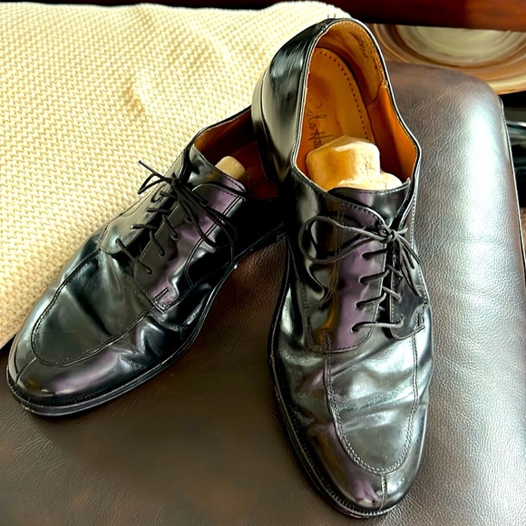 Cole Haan Leather Calhoun Split Toe Five Lace Men Shoes Size 12 - Picture 1 of 11